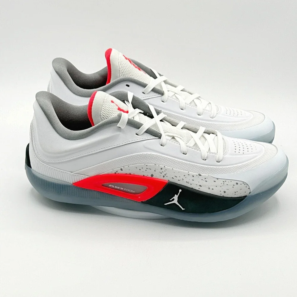 Jordan Zion 4 Size 11 Mens White/Infrared 23/Photon FB1802-103
